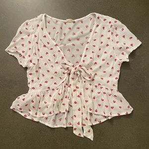 Brandy Melville John Galt Wrap Top